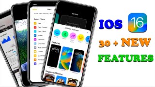 IOS 16 - 30+ New Features and Changes!!! Face Time, Photos, Mail and more!!!