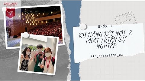 Phỏng vấn nhân viên trường Đại Học Văn Lang.