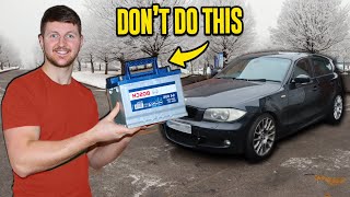 WATCH THIS BEFORE REPLACING THE BATTERY ON YOUR BMW!