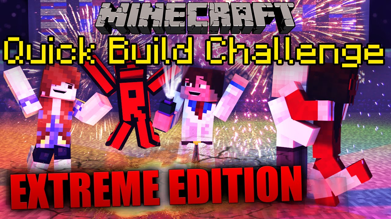 Minecraft Quick Build Challenge Extreme Edition! (Extremisode 12) - YouTube