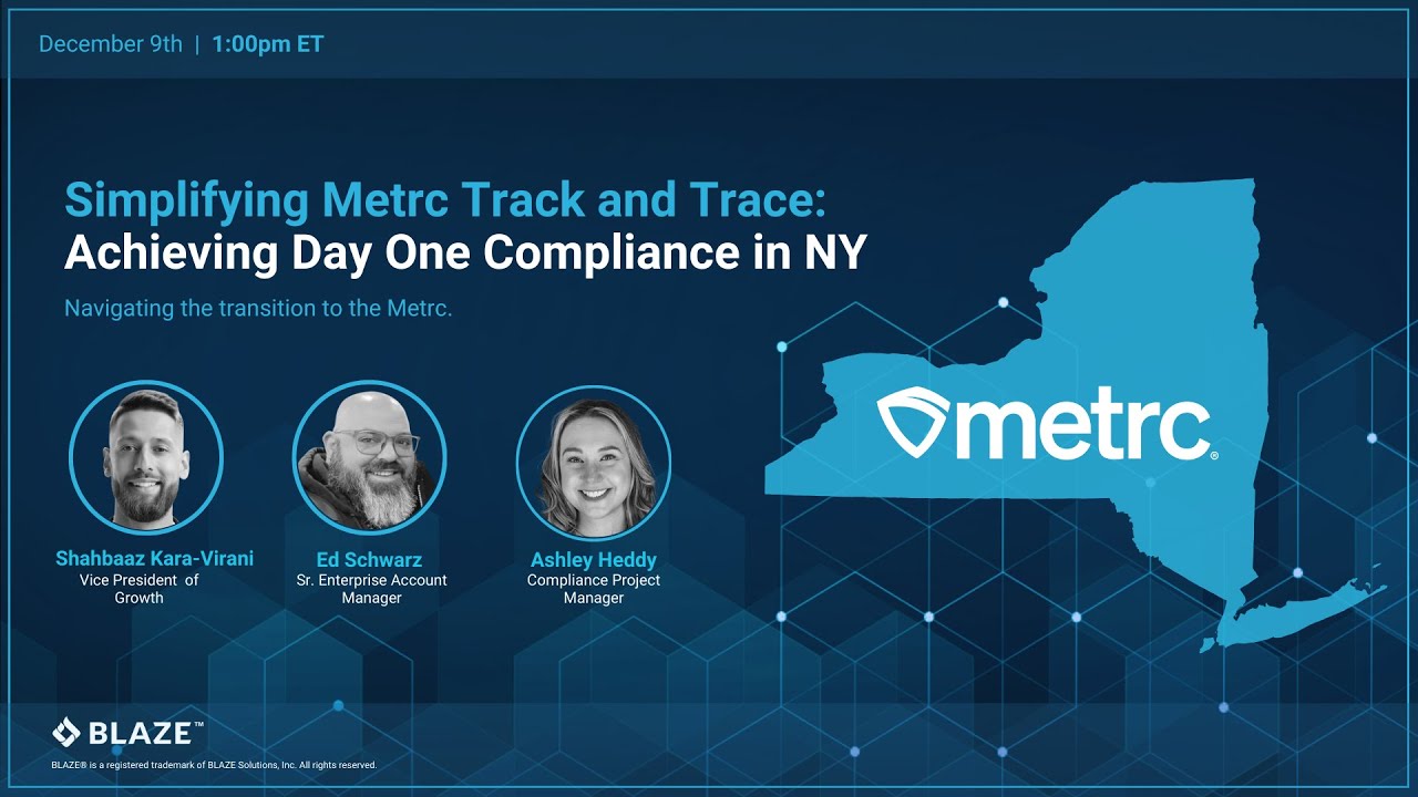 Simplifying Metrc Track and Trace: Achieving Day One Compliance in New York