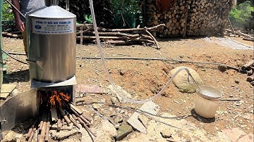 Nồi Hơi Sục Nấu Đậu Hũ không khê không bén đun bằng củi hiện đại siêu nhanh