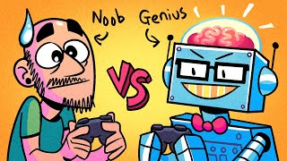 I Made a Genius AI to Play Games With