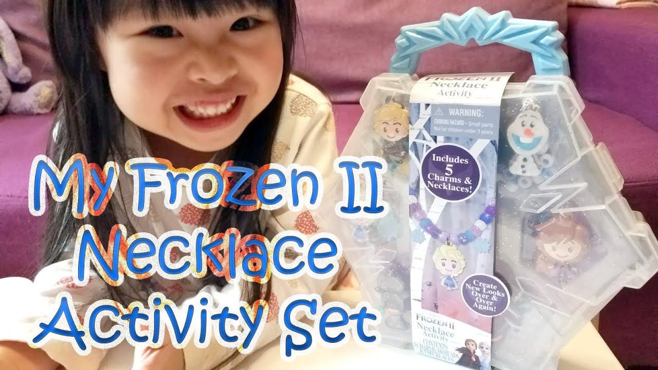 My Frozen II Necklace Activity Set Frozen II Toy YouTube