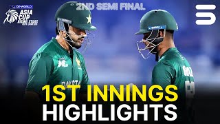 1St Innings Highlights Pakistan Shaheens Vs Sri Lanka-A Semi Final 02 Asia Cup Zh1K