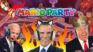The Gamer Presidents Play Mario Party: Obama's Fury (ft. Markiplier)