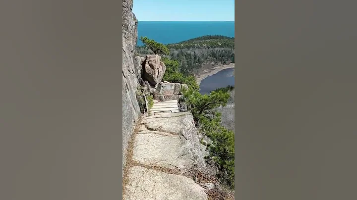 the beehive loop trail Acadia national park maine