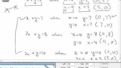 Linear Programming (Cost Minimization) Part 2 of 3