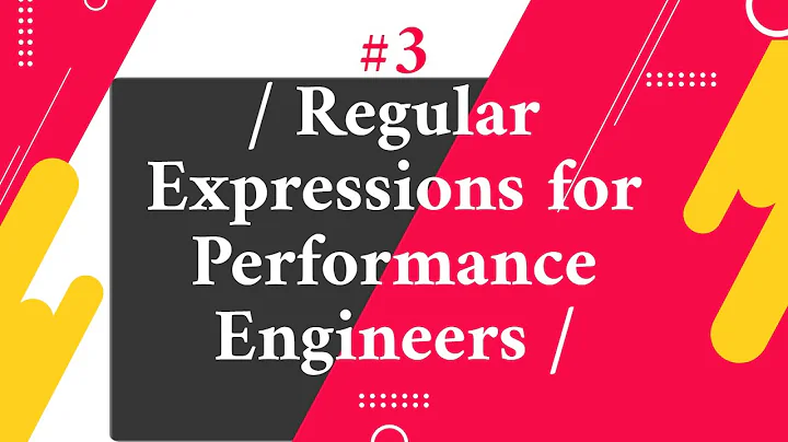Regular Expressions for Performance Engineers #3 - Extract Session IDs