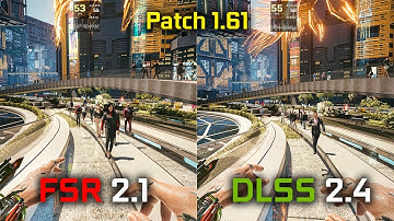 DLSS vs FSR 2.1 Cyberpunk 2077 - Patch 1.61 | Performance/Quality Comparison