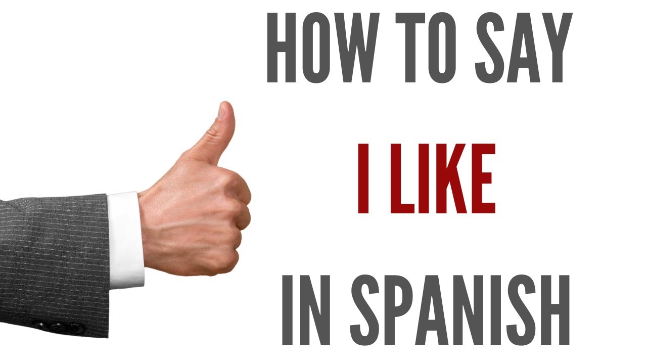 I can spanish. Thank you in Spanish.
