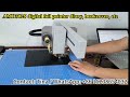 Amydor AMD3025 digital foil printer for diary, bookcover, leather, thesis, automatic head