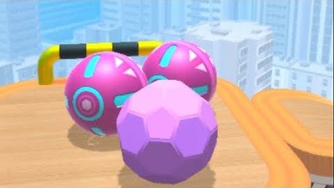 SKY ROLLING BALL 3D All Levels Gameplay IOS (Levels 65 - 66).