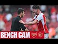 BENCH CAM Arsenal Vs Manchester United 3 1 A Dramatic End At Emirates Stadium BENCH CAM Arsenal Vs Manchester United 3 1 A Dramatic End At Emirates Stadium