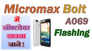 How to Micromax A069 Flashing