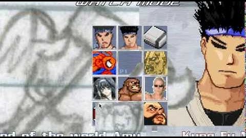 Mugen ; Making characters with fighter factory part 3