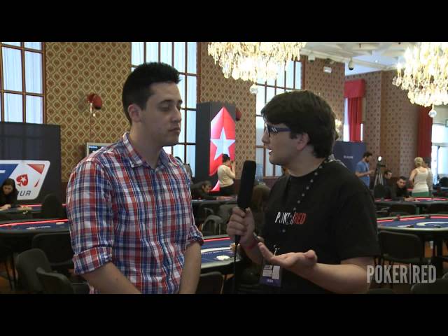 EPT San Remo 2014 día 1A  Entrevista a Adrián Mateos