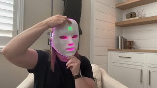 SUERBEATY Red Light Therapy Mask β 7-in-1 Color LED Face Mask for Skincare