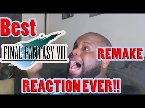 BEST FINAL FANTASY VII REMAKE REACTION EVER| E3 2015 SONY