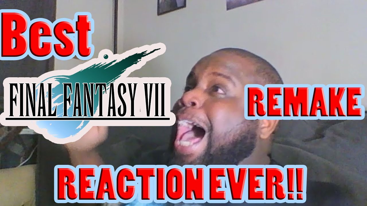 BEST FINAL FANTASY VII REMAKE REACTION EVER| E3 2015 SONY