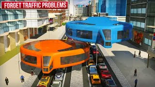Gyroscopic Bus Driving Simulator: Public Transport Android Version Gameplay HD Part-1 screenshot 5