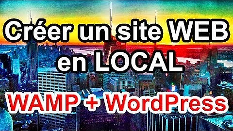How to create a Wordpress site locally (WAMP server and localhost)
