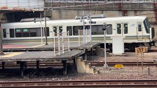 大阪環状線221系普通内回り鶴橋・京橋方面行き　天王寺発車！