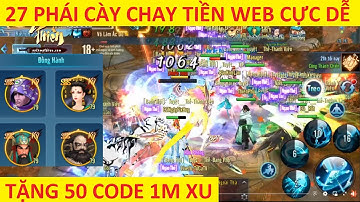 VLTK Mobile Lậu 27 Phái Full đồ và siêu nhiều hoạt động mới - không cày hơi phí | Volamythien