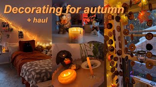 Autumn Room Makeover 2025 🍂☕️ cozy fall decor, diys, decorating + haul