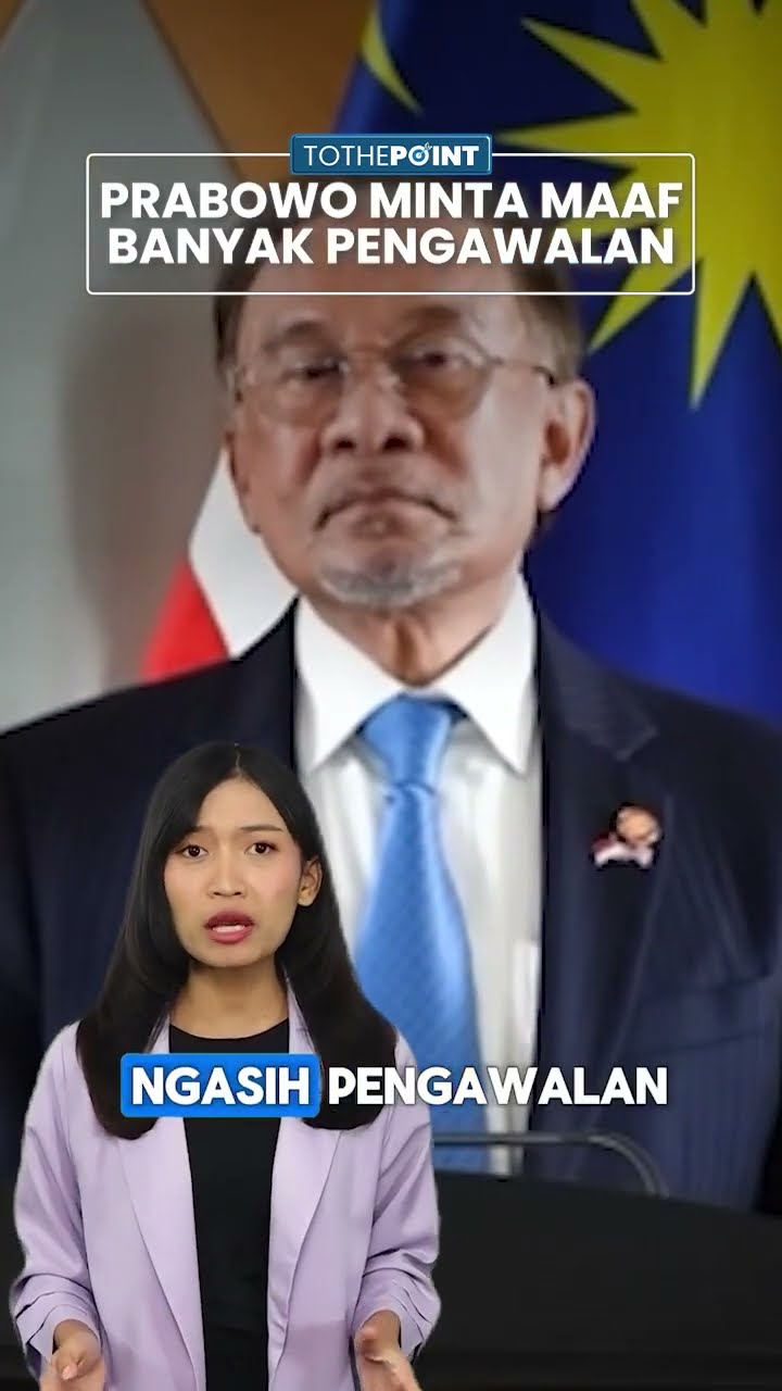 VIRAL Presiden Prabowo Minta Maaf ke PM Anwar Ibrahim Gara-gara Banyak Pengawal Kunker ke Malaysia