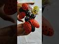 Cutest ladybug & honey bee from waste spoon 🥄 #craftideas #colors