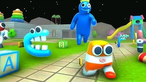 RAINBOW  alphabet  survivor  3D ALL LEVELS