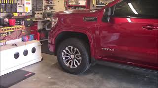 Bridgestone Dueler A/T Revo 3 (275/70 R18) new tires on 2021 GMC Sierra AT4 (6.2L)