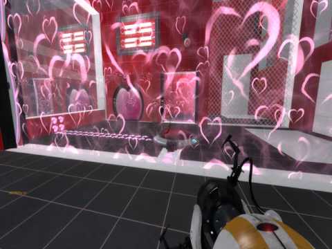 Portal 2 - Walkthrough Aperture Valentine Coop + secrets