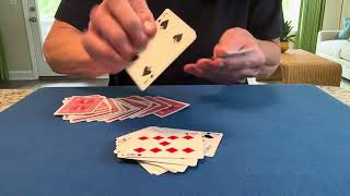 3 Shy Aces Don’t Want To Be Found Card Trick!