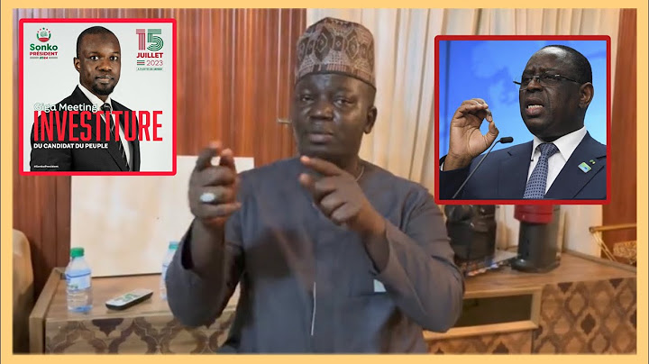 Cheikh Ahmed Cissé sur la situation du pays, Ousmane Sonko jotna nak niou wax…
