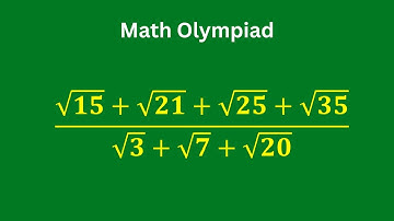China | A Nice Square Root Algebra Problem | Math Olympiad
