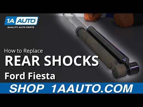 How to Replace Rear Shocks 09-19 Ford Fiesta