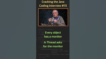 How is synchronization working? - Cracking the Java Coding Interview