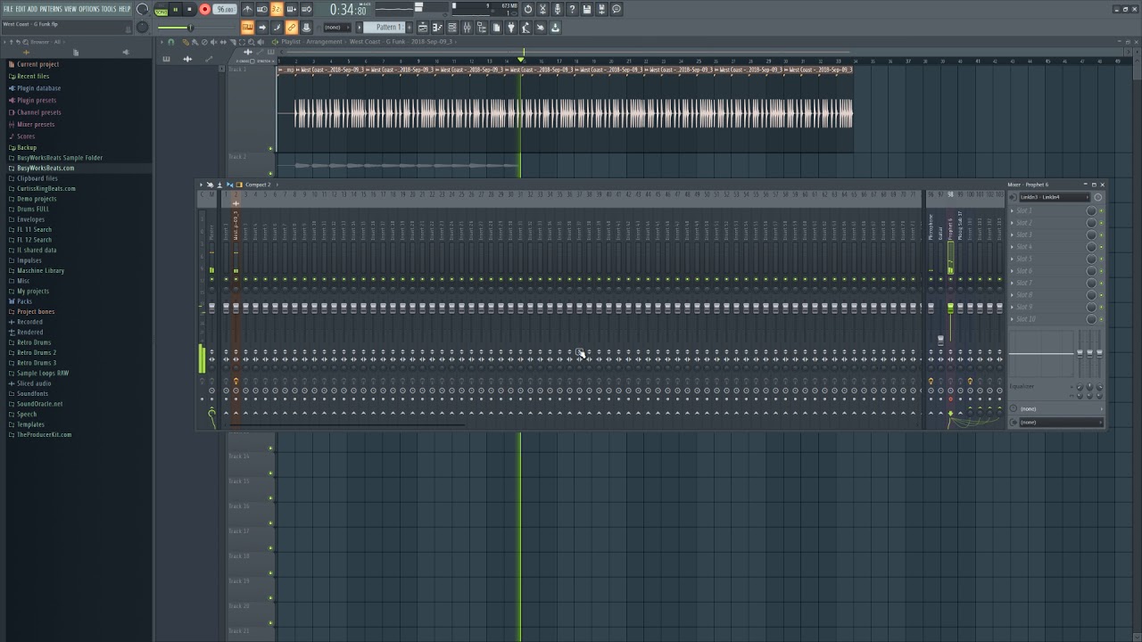 West Coast G Funk Beat Tutorial - YouTube