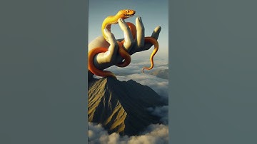 Yellow 🐍 Python | A Dream Worlds | #shorts #ytshort #aiart #ai #python #aigenerated