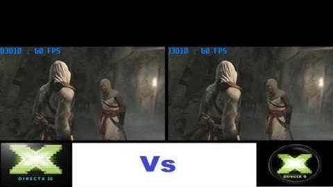 DirectX 10 VS DirectX 9 in Assassins Creed Directors Cut