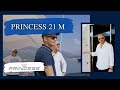 Princess 21M Обзор яхты. Купить яхту в Черногории. Ageev Yachts