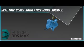 Real-time cloth simulation using 3dsMax. screenshot 5