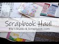 Scrapbook Haul | August 2020 | Elle's Studio and Scrapbook.com