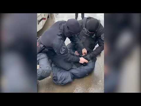Задержание украинского диверсанта оперативная съёмка POLICE SPECIAL FORCES