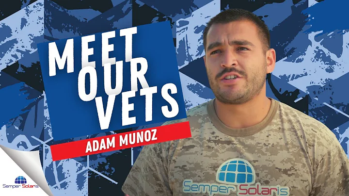 Meet Our Vets: Adam Munoz- 5 Year Marine Veteran T...
