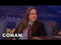Elliot pages pubic hair  justin bieber nightmares  conan on tbs