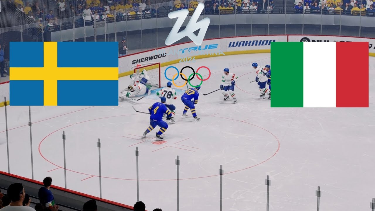 NHL 25 - Zimné olympijské hry 2026 Švédsko vs Taliansko