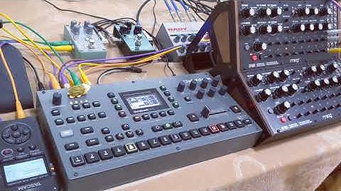 Almost F R I D A Y: DFAM (x2) and Octatrack Mk2